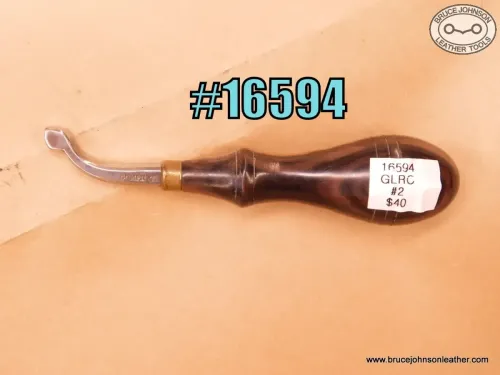 16594 – Gomph #2 large round creaser – $40.00.