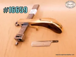 16659 – CS Osborne brass handle draw gauge – $150.00