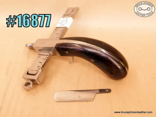 16871 – HF Osborne wooden handle draw gauge – $125.00.
