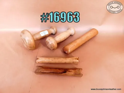 16963 – saddle maker bouncer and slicker set – $150.00.