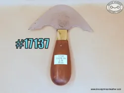17137 – CS Osborne Newark marked round knife, 5 inch wide – $125.00