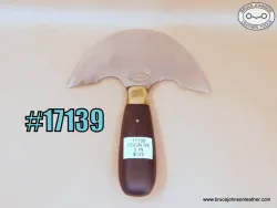 17139 – CS Osborne Newark marked round knife, 5 inches wide – $125.00.