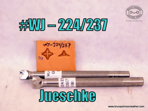 WJ-224-237 – Jueschke 3-8 inch geometric stamp set – $180.00.