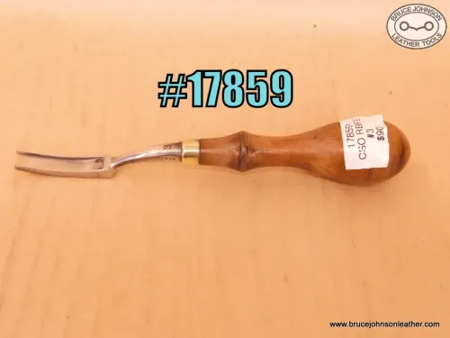 17589 – CS Osborne #3 round back French edger, 3-16 inch of cut – $90.00.