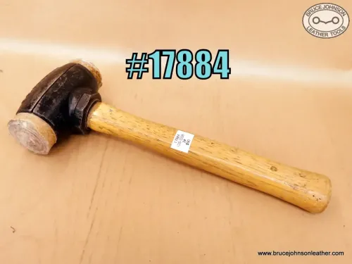 17884 – CS Osborne 3 pound rawhide mallet, nice smooth faces – $90.00.