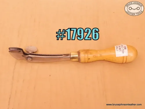 17926 – unmarked #2 adjustable creaser – $80.00.