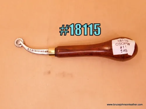 18115 – CS Osborne #11 pricking wheel – $45.00