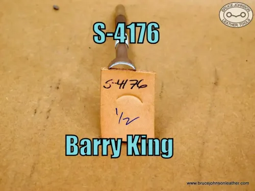 S-4176 – Barry King lined vein stamp, 1/2 inch – $25.00.