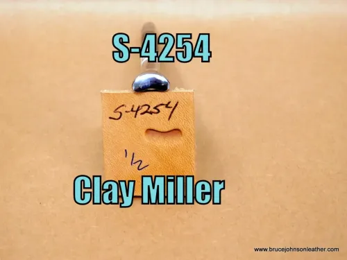 S-4254 – Clay Miller turnback smooth beveler, 1/2 inch – $30.00.