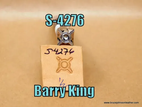 S-4276 – Barry King geometric stamp, 1/2 inch – $45.00.