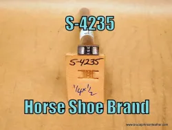 S-4235 – Horse Shoe Brand basket stamp, 1/4 X 1/2 inch – $60.00.