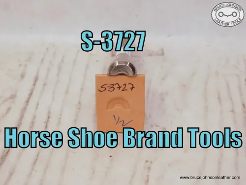 SOLD - S-3727 – Horse Shoe Brand Tools border stamp, 1/2 inch – $60.00.