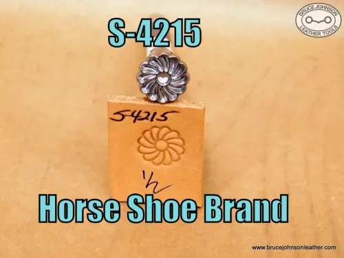 S-4215 – Horse Shoe Brand flower center, 1/2 inch – $70.00.