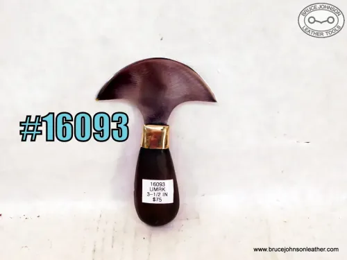 16093 – unmarked round knife, 3-1/2 inch – $75.00