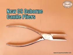 New CS Osborne cantle pliers, reworked so jaws are level at 1/2 inch – $95.00 – in stock.