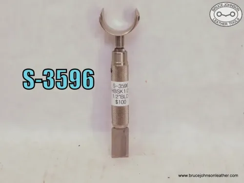 SOLD - S-3596 – Hackbarth swivel knife, 1/2 inch barrel with 1/2 inch blade – $100.00.