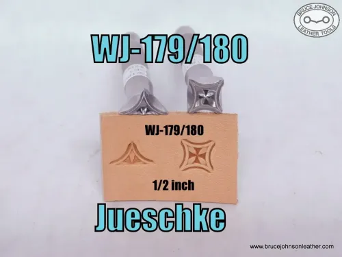 WJ-179-180 – Jueschke 1/2 inch geometric stamp set – $250.00.