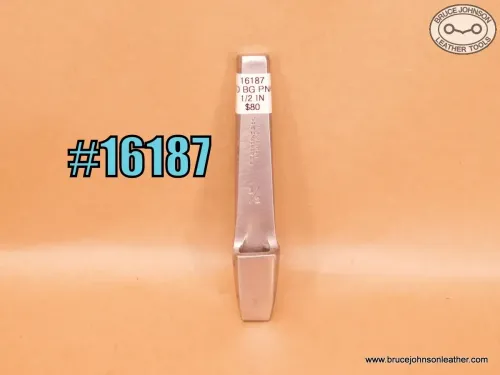 16187 – CS Osborne 1/2 inch Newark marked bag punch – $80.00.