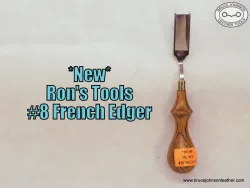 RFE8 – New Ron's Tools #8 French edger, 1/2 inch of cut – $117.00 – in stock