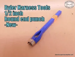 Byler Harness Tools 1/2 inch round end punch – $38.00 – in stock.