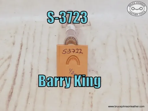 S-3722 – Barry King shell stamp, 1/2 inch-wide – $45.00.