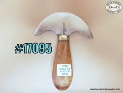 17095 – Rose round knife, 4-1/2 inch wide, mild pitting away from edge – $150.00.