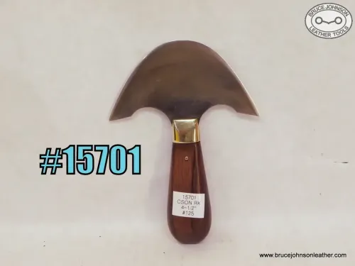 15701 – CS Osborne Newark marked round knife, 4-1/2 inches wide – $125.00.