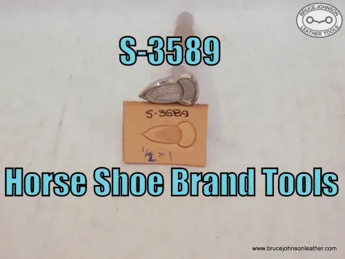 S-3589 – Horse Shoe Brand Tools California acorn stamp, 1/2 X 1 inch – $60.00 – a few in stock.
