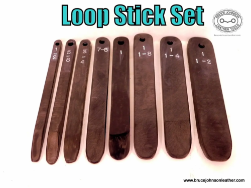 Loop Stick set made from acetal high impact plastic, set price – $90.00