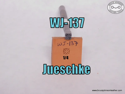 WJ-137 – Jueschke 1-4 inch geometric stamp – $65.00.