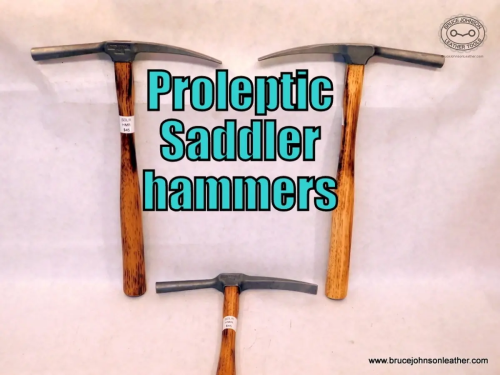 New unused proleptic saddler tack hammers with smooth cross peen – $45.00 - in stock