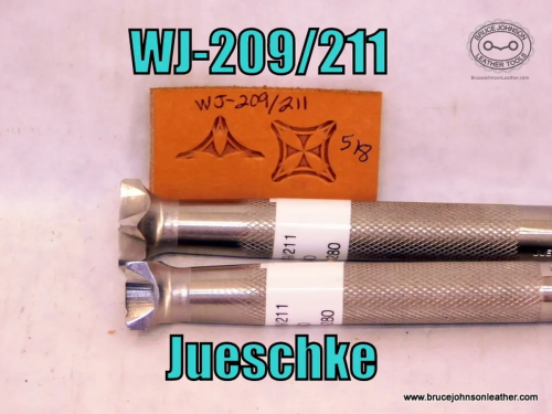 WJ-209-211 – Jueschke geometric stamp set, 5-8 inch – $280.00.