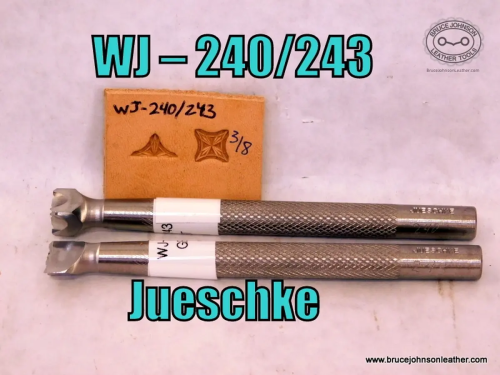WJ-240-243-Jueschke 3-8 inch geometric block stamp set – $180.00.