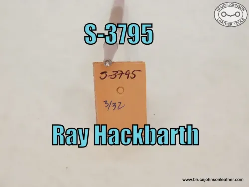 S-3795 – Ray Hackbarth line seeder, 3/32 inch – $50.00