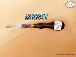 14397 – CS Osborne saddler gouge-carving tool, 3/32 inch – $80.00.