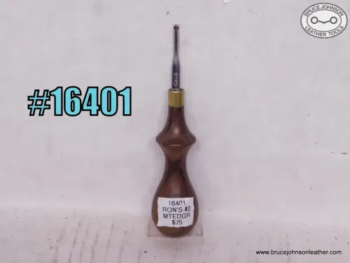 16401 – Ron's Tools #2 Montana edger, 1/32 inch of cut – $75.00