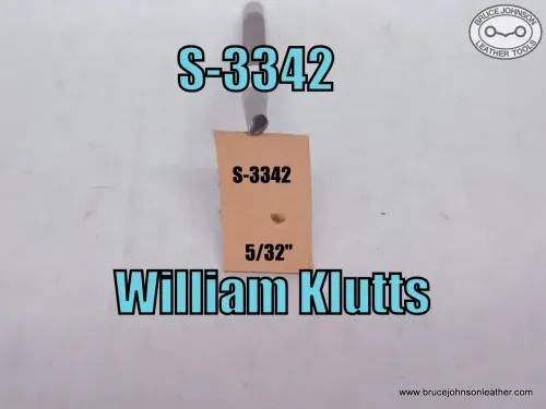 S-3342 – William Klutts undershot, lifter 5/32 inch wide – $35.00.