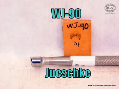 WJ-90 – Jueschke border stamp, 1-4 inch wide at base – $70.00
