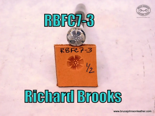 RBFC7-3 - Brooks flower center, 1/2 inch - $46.00