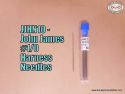 JJHN10 – John James #1-0 harness needles, 2-1/4 inch – 10 pieces – $8.00.
