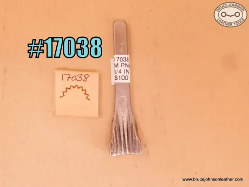 17038 – pinking punch, 3/4 inch – $100.00