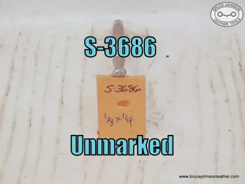 S-3686 – Unmarked vertical line shader, 1/8 X 1/4 inch – $20.00.