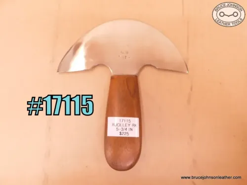 SOLD – 17115 – Robert Jolley #18 round knife, 5-3/4 inch – $225.00.