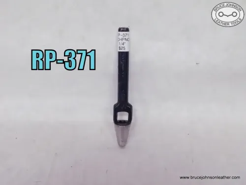 RP-371 – NOS CS Osborne round arch punch 1-/4 inch – $25.00.