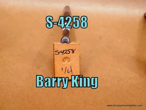 SOLD – S-4258A – Barry King border stamp, 1/4 inch – $35.00.