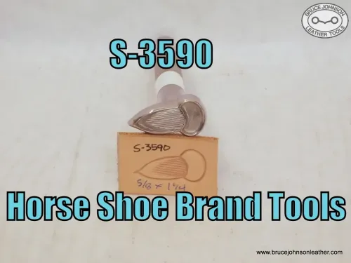 S-3590 – Horse Shoe Brand Tools California acorn stamp, 5/8X 1-1/4 inch – $60.00 – a few in stock.