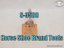 S-3588 – Horse Shoe Brand Tools California acorn stamp, 3/8 X 3/4 inch – $60.00 – a few in stock.