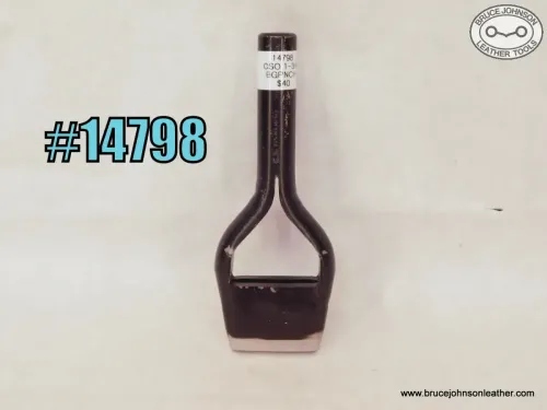 SOLD - 14798 – CS Osborne 1-3/4 inch bag arch punch – $40.00