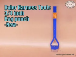 Byler Harness Tools 3/4 inch bag punch – $42.00. – in stock.