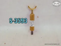 S-3593 – Barry King swivel knife 1/2 inch barrel with 1/4 inch blade – $50.00.